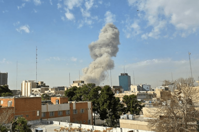 Smoke in Tehran