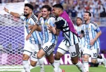 Argentina Beat Switzerland In Extra Time To Set Up England World Cup Semi-Final