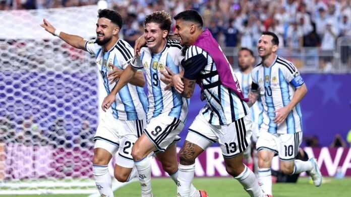 Argentina Beat Switzerland In Extra Time To Set Up England World Cup Semi-Final