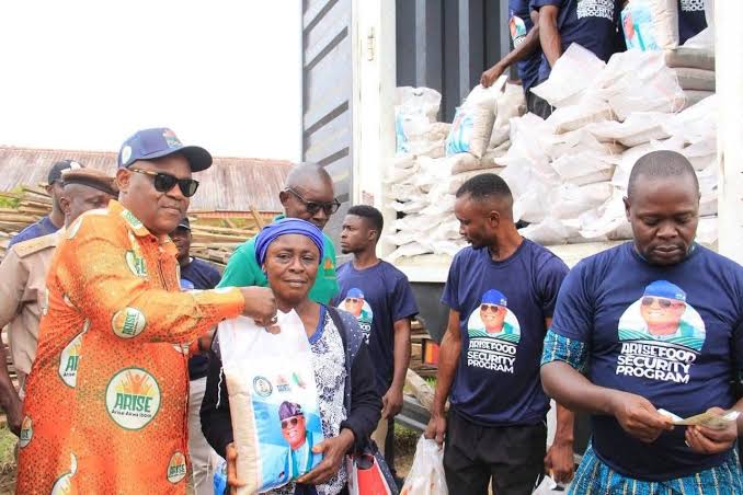 Akwa Ibom Begins Distribution Of 217,000 Bags Of Food To Vulnerable Residents