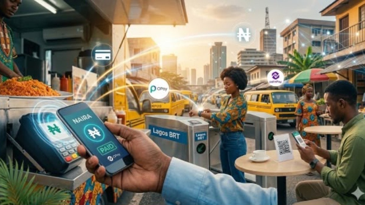 A representation of digital payments as a part of SME Growth. Photo credit: ChannelsTV - THEWILL NEWS MEDIA