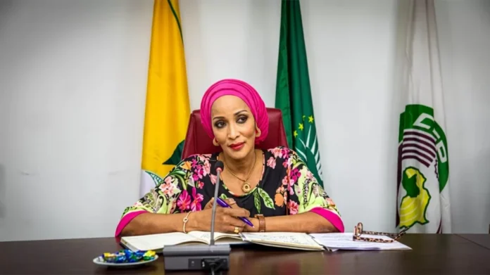 Bilateral diplomatic talks in Abuja between Nigerian Minister of Foreign Affairs, Bianca Odumegwu-Ojukwu, and German representatives, focusing on expanding economic ties as bilateral trade grows by 10%. Source: AFP
