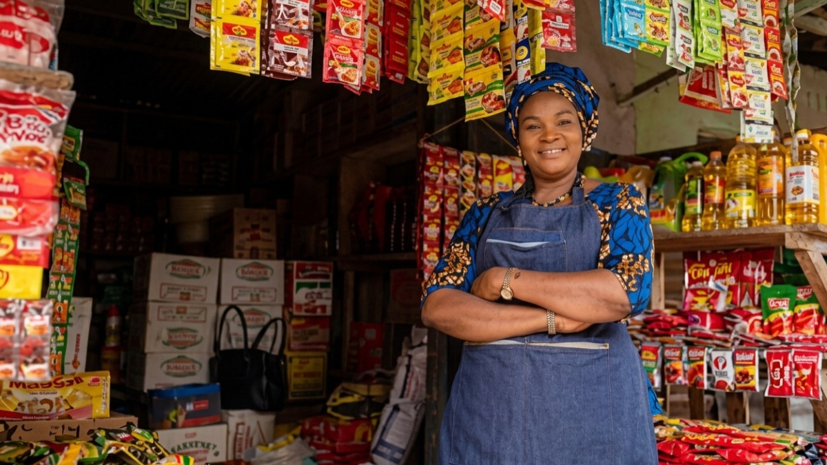 A representation of a female entrepreneur. Photo credit: Moniepoint - THEWILL NEWS MEDIA