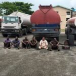 Army Smashes Lagos Illegal Bunkering Network, Arrests Six Suspects, Seizes Trucks, Equipment