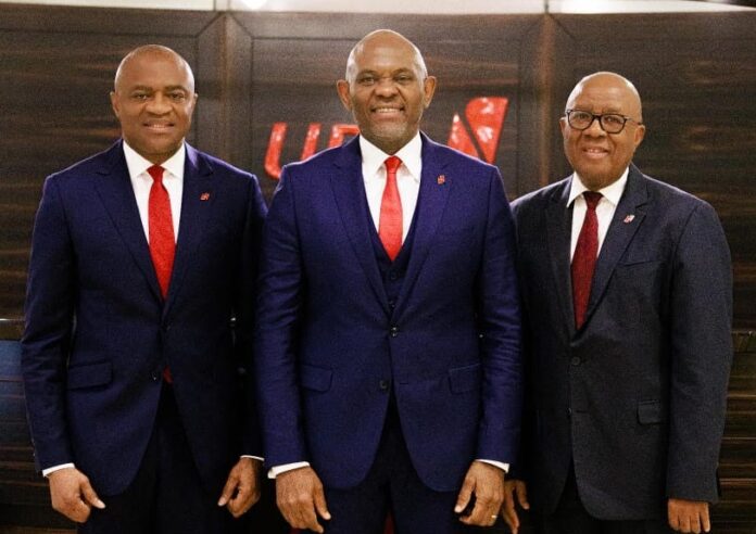 Mr Oliver Alawuba, Mr. Tony O. Elumelu and Mr. Emmanuel Nnorom Mr Oliver Alawuba, Mr. Tony O. Elumelu and Mr. Emmanuel Nnorom