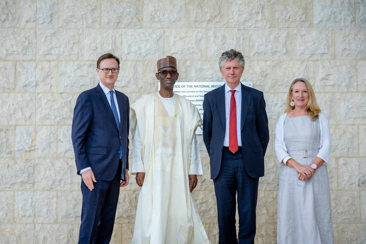 Nuhu Ribadu, and his UK counterpart - THEWILL NEWS MEDIA Nuhu Ribadu, Jonathan Powell