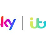 British Media Sky to Acquire ITV Media and Entertainment Business in £1.6bn Deal Sky and ITV logos shown side by side with a vertical divider between them.