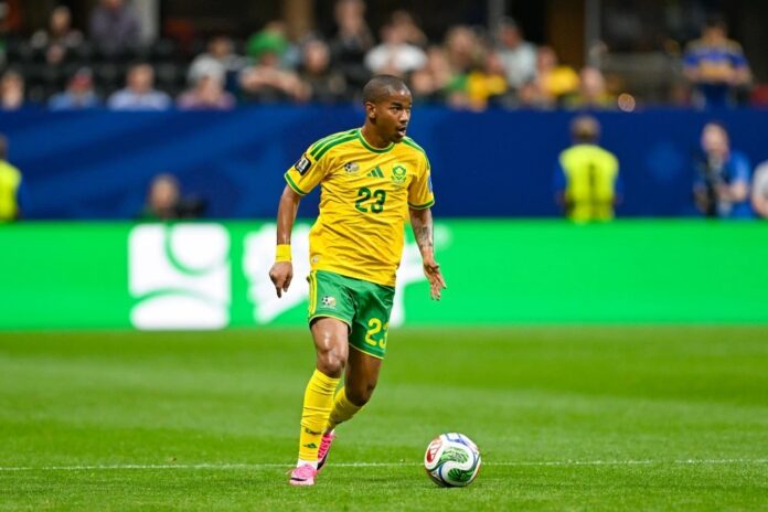 South Africa Midfielder Jayden Adams South Africa Midfielder Jayden Adams