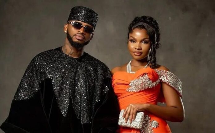 Tanzanian Singer Diamond Platnumz and Wife Zuchu