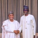 2027: Kaduna APC Breaks Seven-Year Muslim-Muslim Ticket as Uba Sani Picks Christian Running Mate Uba Sani (left), shakes hands with Jerry Adams