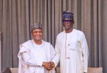 2027: Kaduna APC Breaks Seven-Year Muslim-Muslim Ticket as Uba Sani Picks Christian Running Mate Uba Sani (left), shakes hands with Jerry Adams
