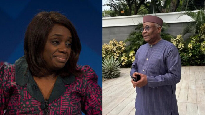 Kemi Adeosun and her late husband