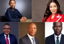 Top 5 Dividend-Paying Companies On NGX In 2026 Collage of company CEOS
