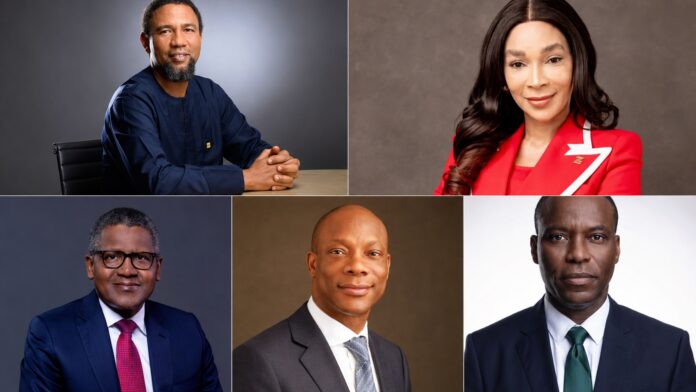 Collage of company CEOS Collage of company CEOS
