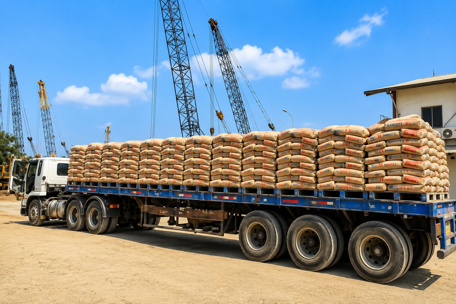 A representation of cement exportation. Photo credit: Shutterstock. - THEWILL NEWS MEDIA